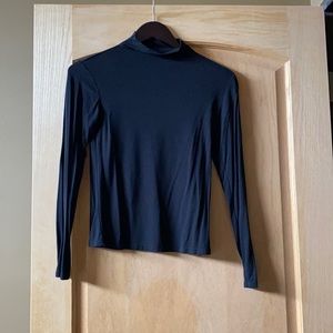 Black turtle neck